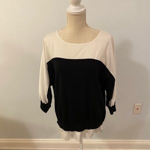 Calvin kline XL Black and white shirt